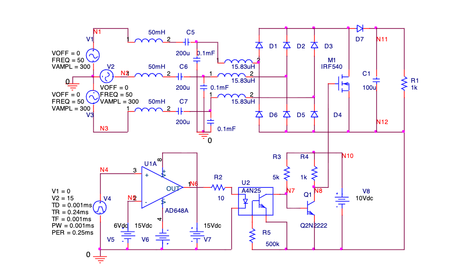 Harmonic Analysis of Front-End Current of Three-Phase Single-Switch Boost Converter